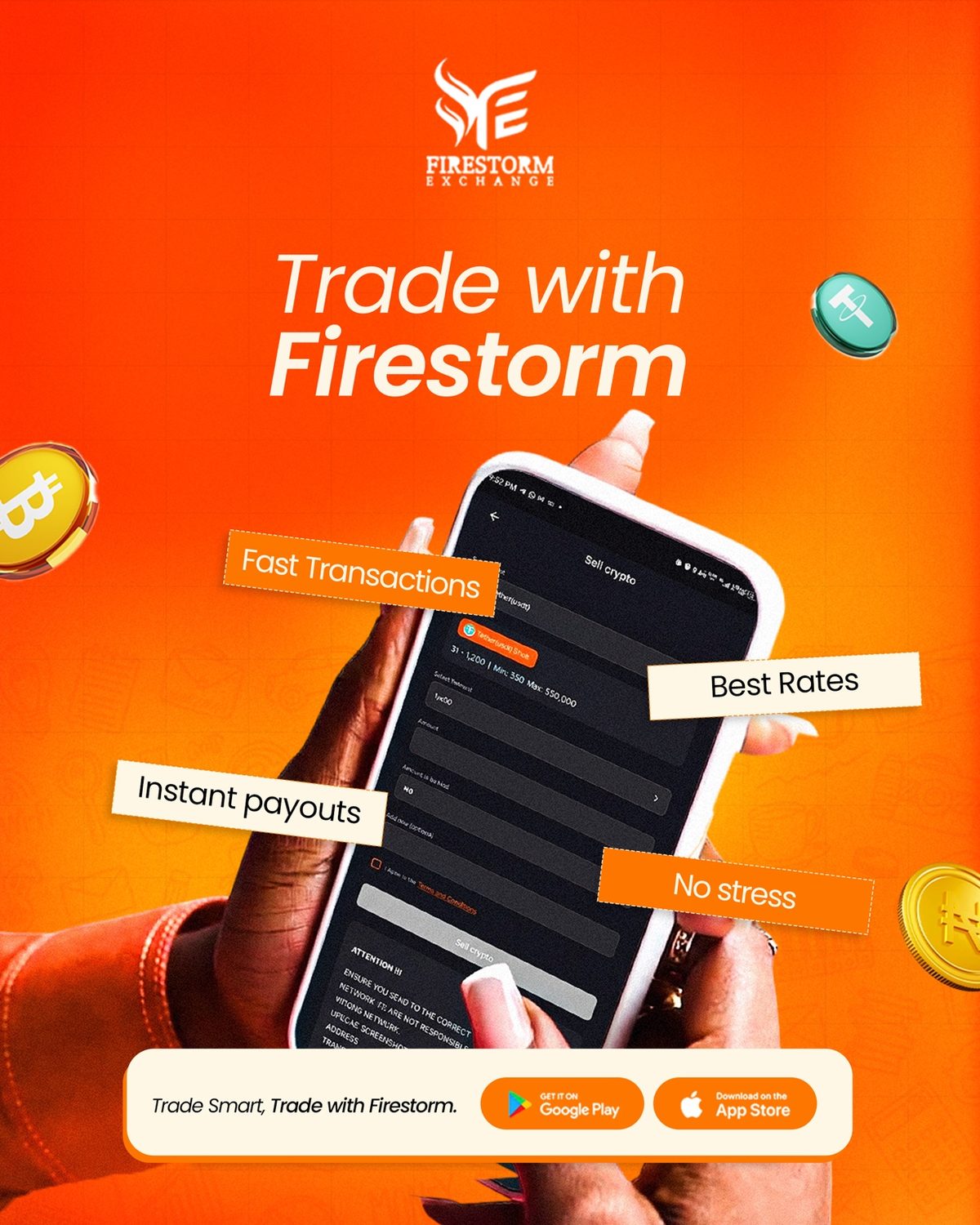 Firestorm App launch